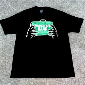 WWE WWF MONSTER IN THE BANK BRAUN SHIRT TEE TSHIRT BLACK WRESTLING XL